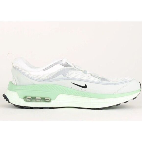 Nike DH5128-103 Women Sz 9.5 Air Max Bliss Lifestyle Shoes White/Silver/Green - Picture 6 of 7
